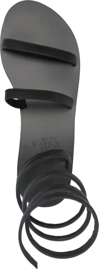 Strappy Leather Sandals - Image 4