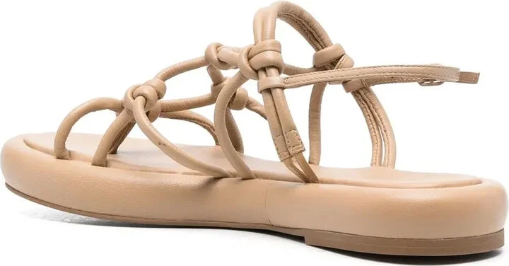 Strappy Leather Sandals - Image 3