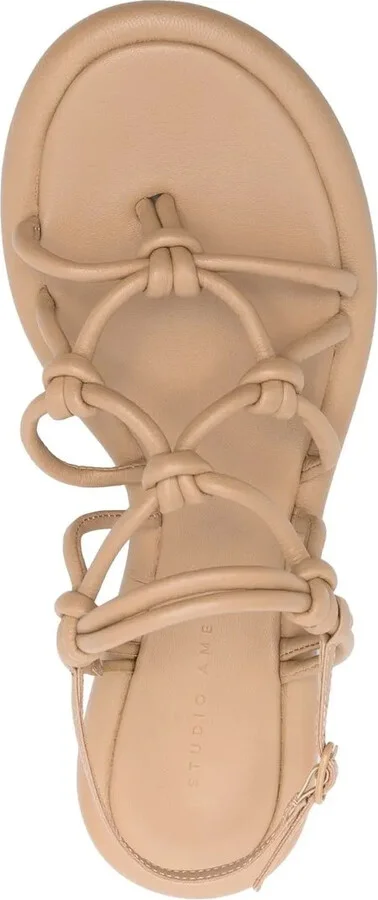 Strappy Leather Sandals - Image 4
