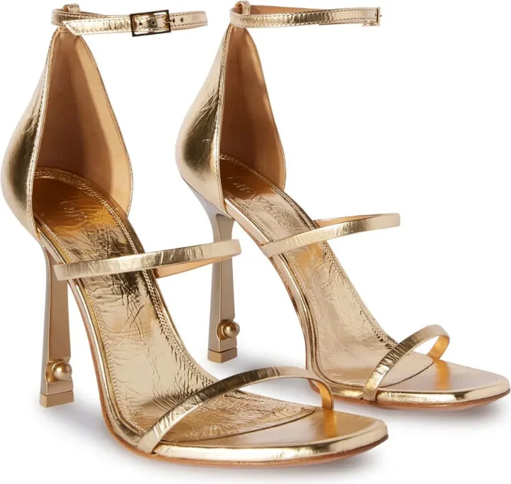 Strappy Leather Sandals - Image 2