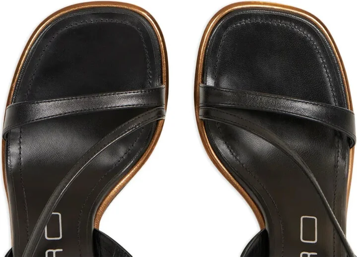Strappy Leather Sandals - Image 4