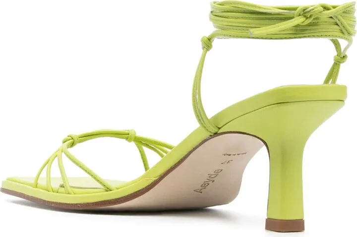 Strappy Mid-Heel Sandals - Image 3