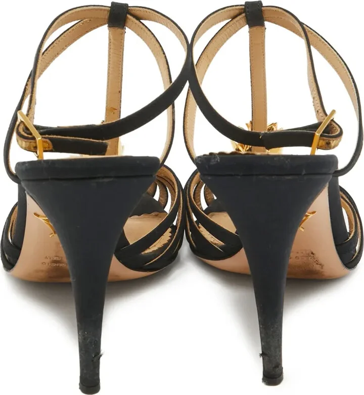 Strappy Open-Toe Heels - Image 3