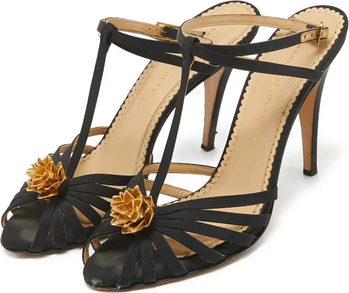 Strappy Open-Toe Heels - Image 4