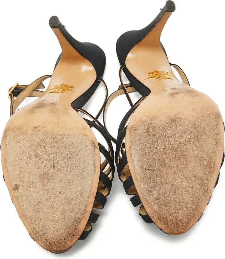 Strappy Open-Toe Heels - Image 5