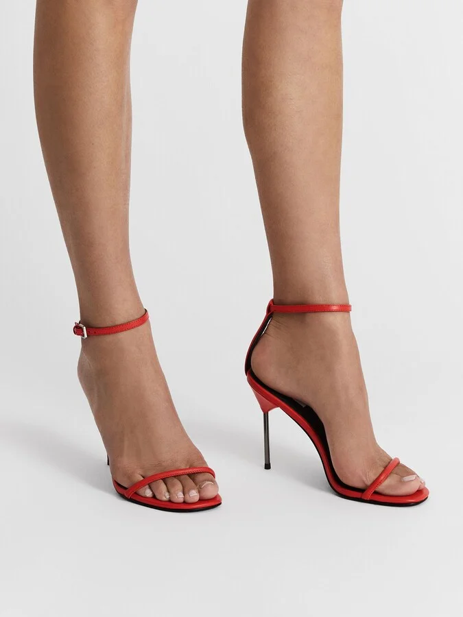 Strappy Pin Heel Sandals - Image 2