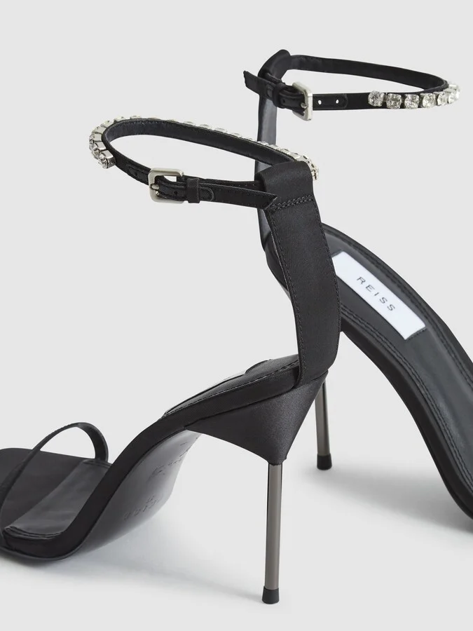 Strappy Pin Heel Sandals - Image 2