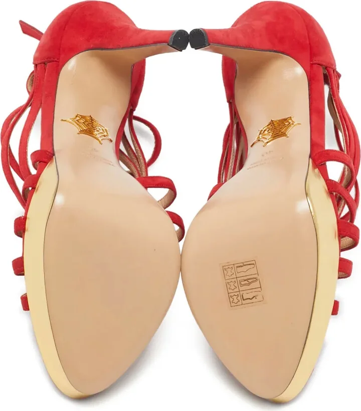 Strappy Platform Heels - Image 5