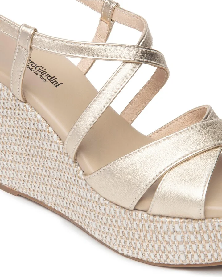 Strappy Platform Wedge Sandal - Image 5