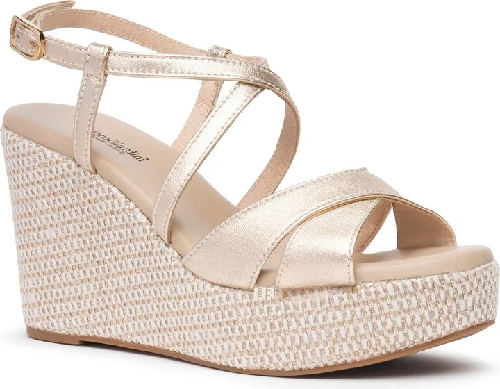 Strappy Platform Wedge Sandal