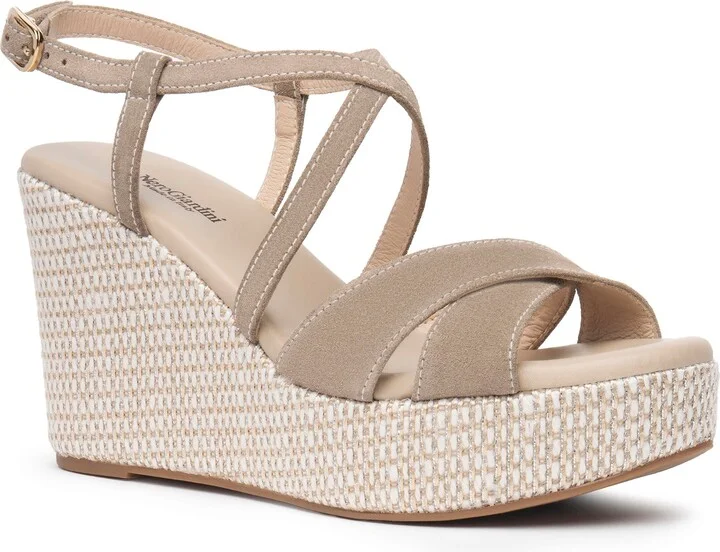 Strappy Platform Wedge Sandal