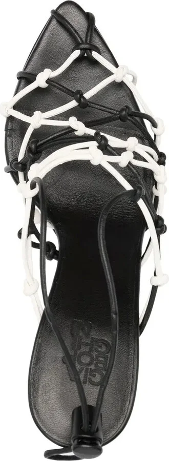 Strappy Pointed 100mm Pumps - Image 4
