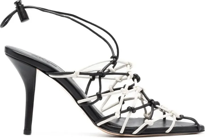 Strappy Pointed 100mm Pumps