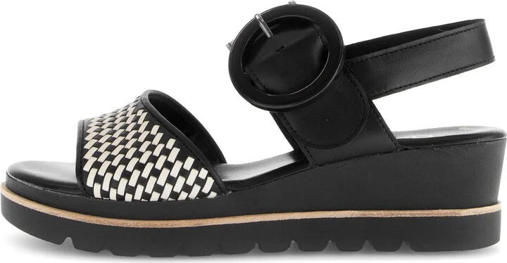Strappy Slingback Wedge Sandal - Image 3