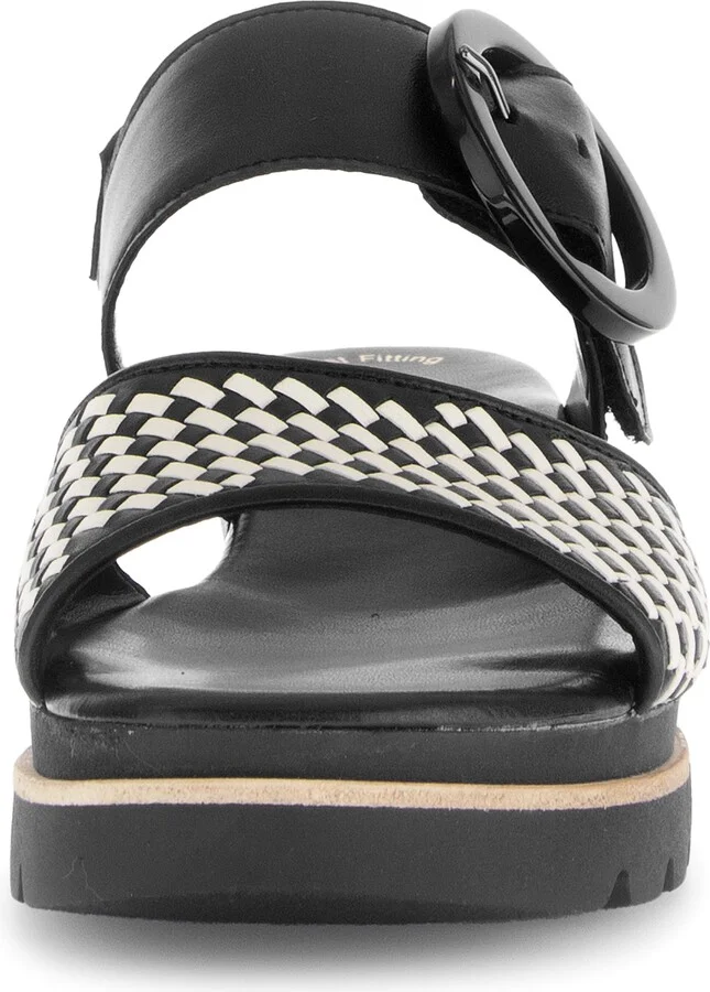 Strappy Slingback Wedge Sandal - Image 4