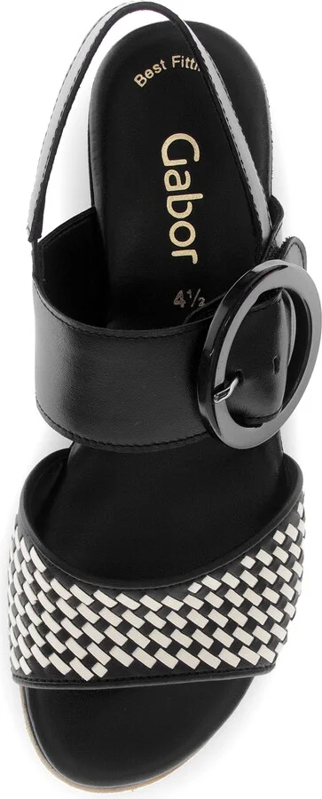 Strappy Slingback Wedge Sandal - Image 5