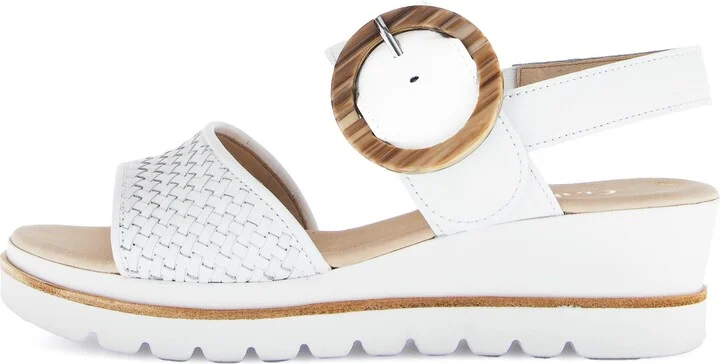 Strappy Slingback Wedge Sandal - Image 9
