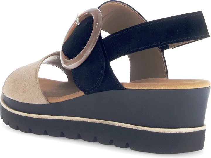 Strappy Slingback Wedge Sandal - Image 2