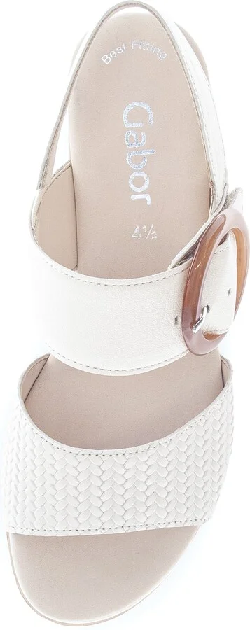 Strappy Slingback Wedge Sandal - Image 11