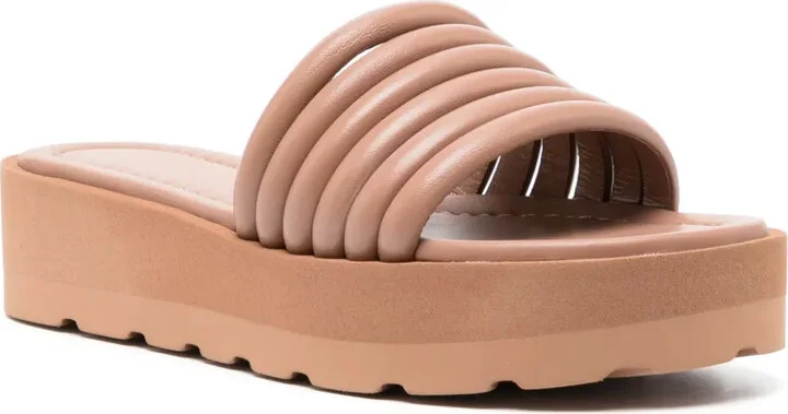 Strappy Slip-On Platform Sandals - Image 2