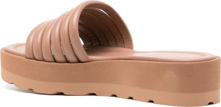 Strappy Slip-On Platform Sandals - Image 3