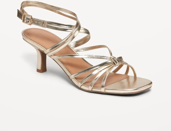 Strappy Stiletto Heel Sandals