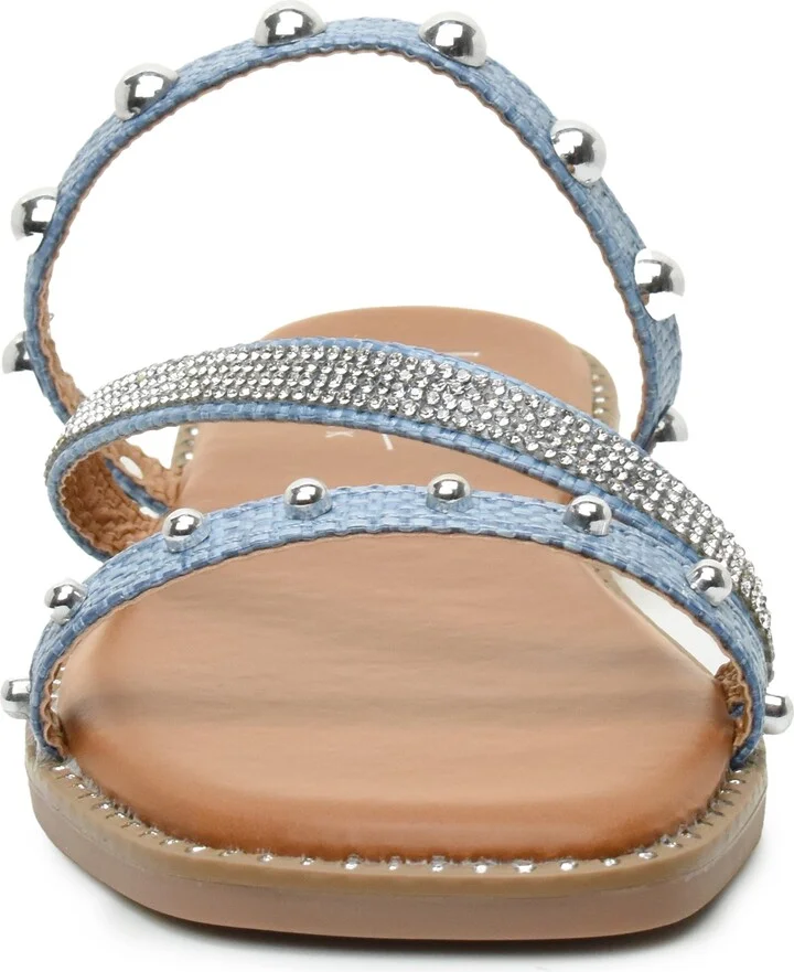 Strappy Stud Slide Sandal - Image 3