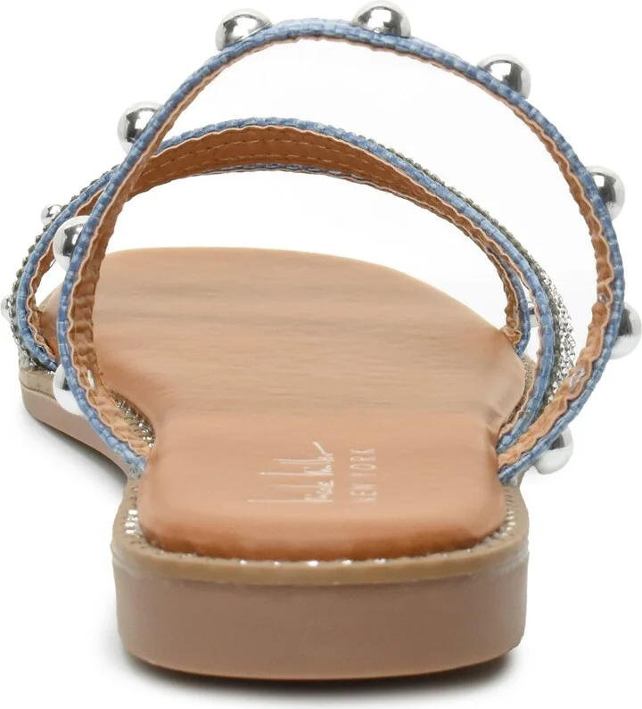 Strappy Stud Slide Sandal - Image 4