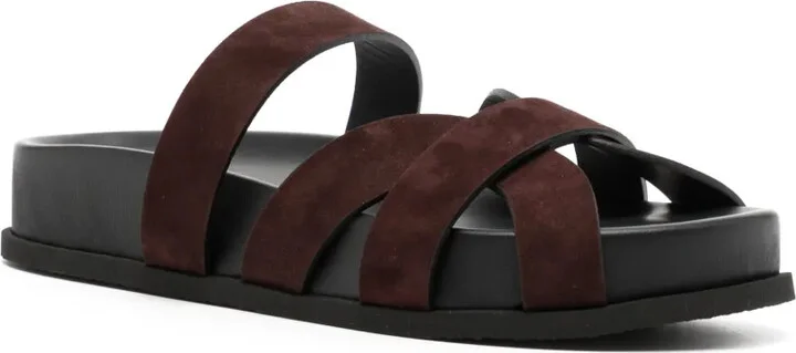 Strappy Suede Sandals - Image 2