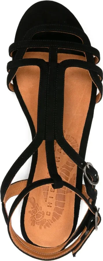 Strappy Suede Sandals - Image 4