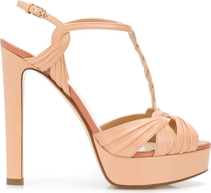 strappy T-bar sandals