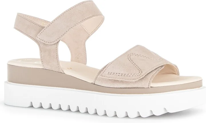 Strappy Wedge Sandal