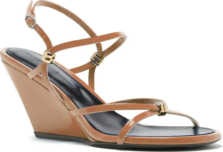 Strappy Wedge Sandals - Image 2