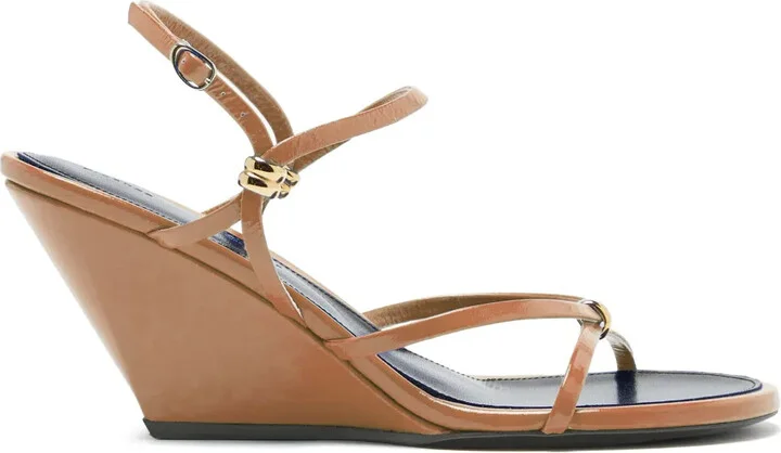 Strappy Wedge Sandals