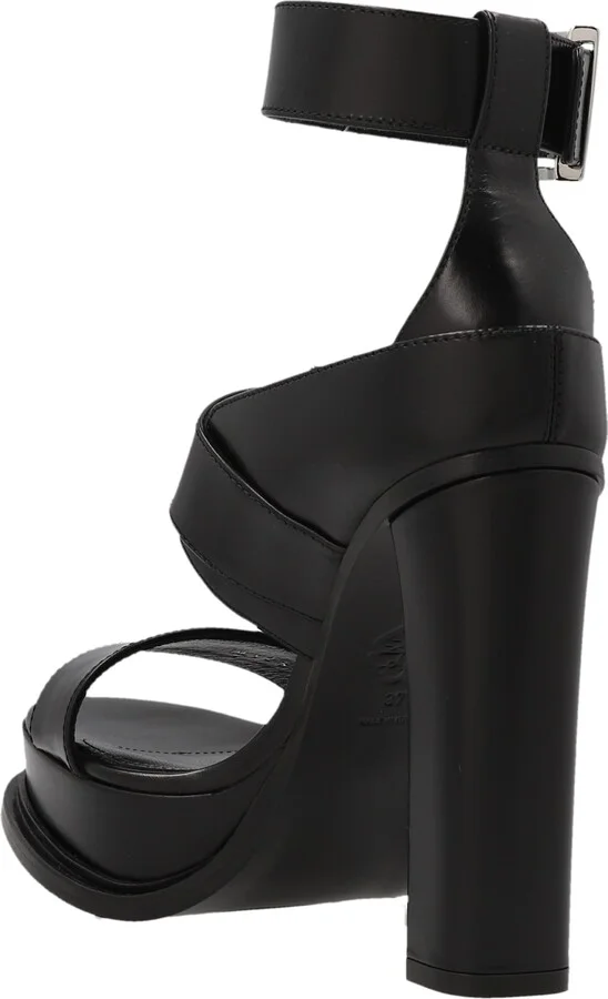 Straps Leather Sandals - Image 2