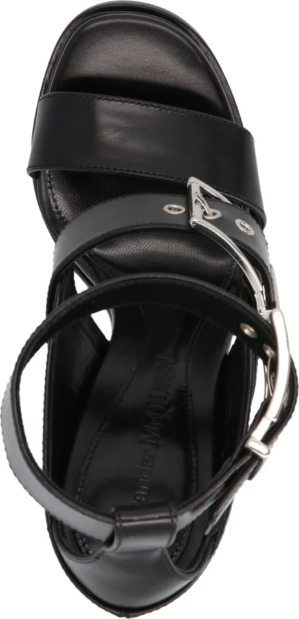 Straps Leather Sandals - Image 3