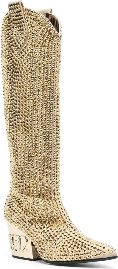 Strass CowBoy calf-length boots - Image 2