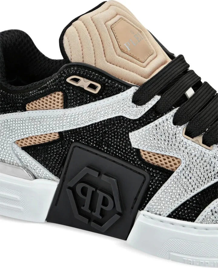 Strass crystal-embellished sneakers - Image 2
