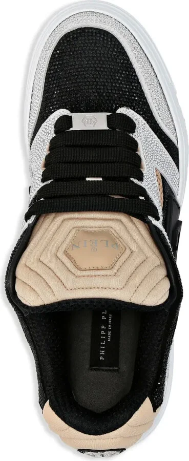 Strass crystal-embellished sneakers - Image 4