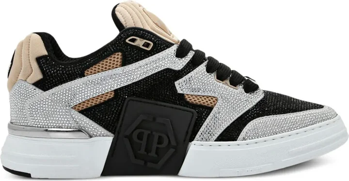 Strass crystal-embellished sneakers