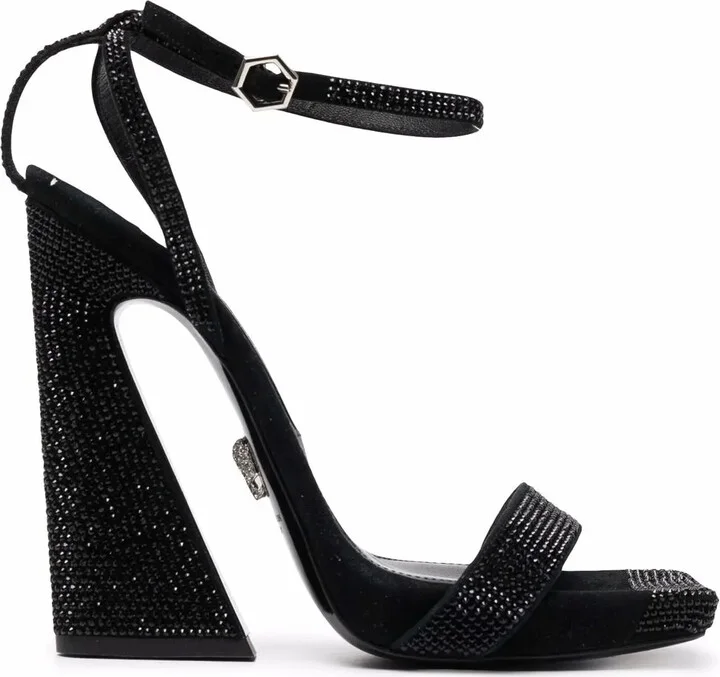 Strass-Embellished Sandals