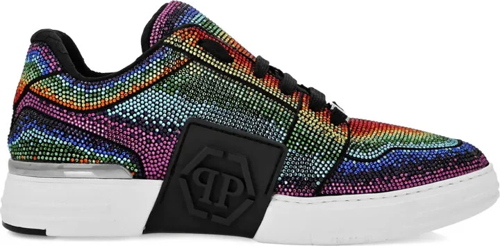 Strass Hexagon Lo-Top sneakers