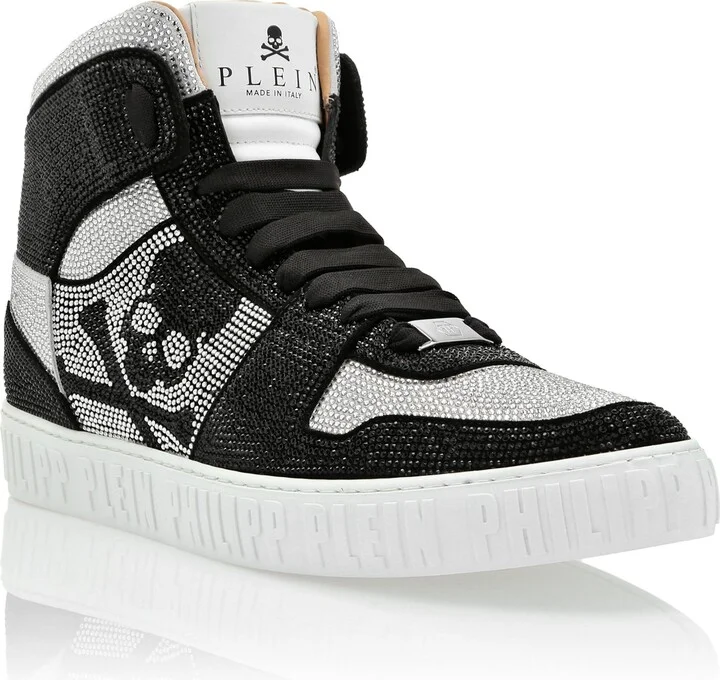 Strass Hi-Top Sneakers