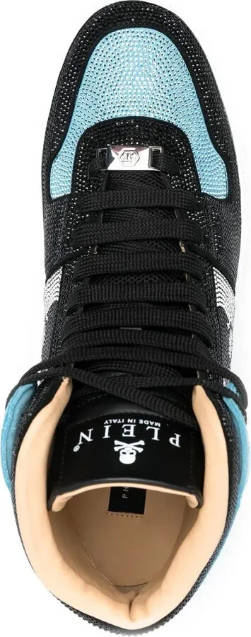 Strass high-top sneakers - Image 4