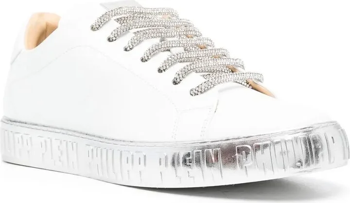 Strass low-top sneakers - Image 2
