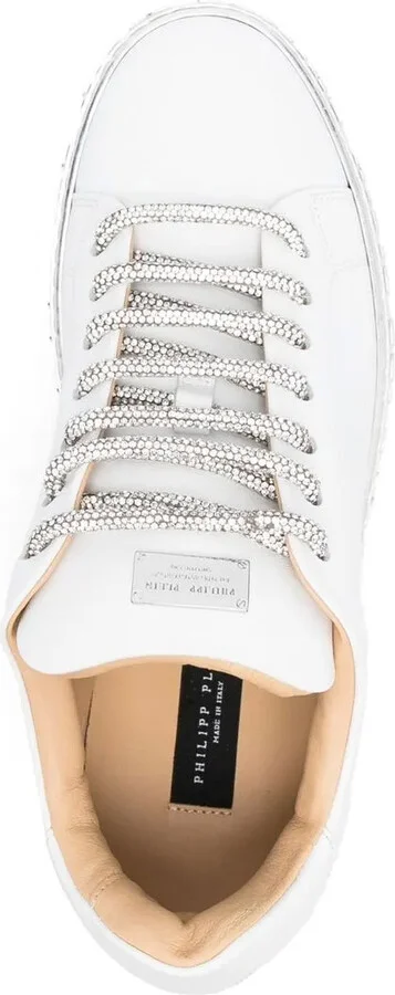 Strass low-top sneakers - Image 4
