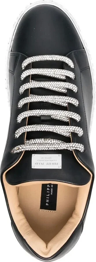 Strass low-top sneakers - Image 4