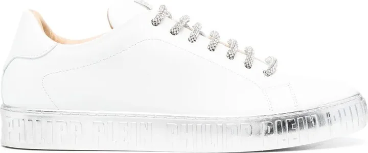 Strass low-top sneakers