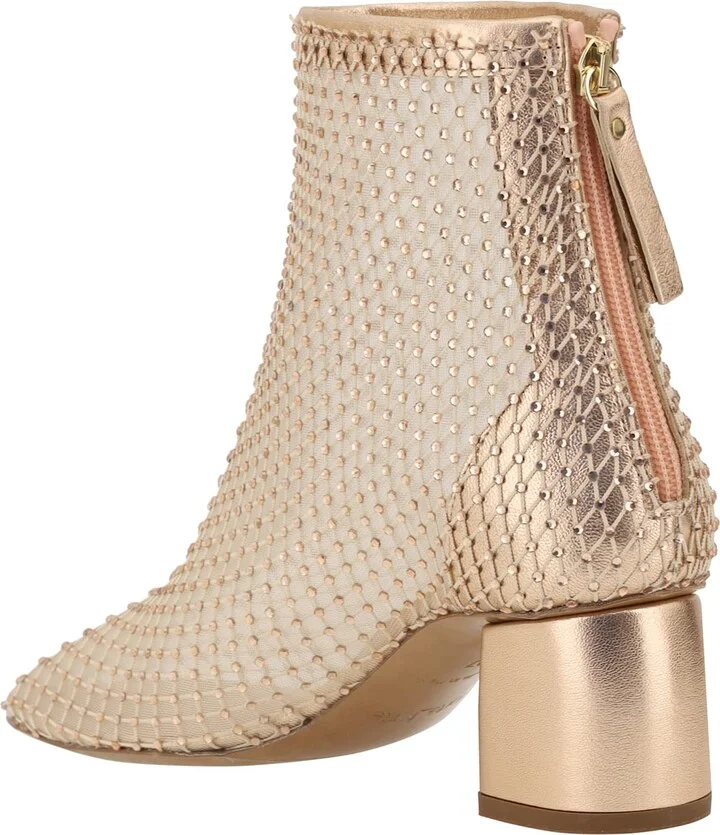 Strass Mesh Ankle Boots - Image 3