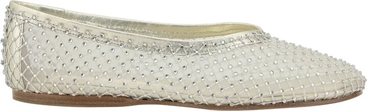 Strass Mesh Ballerinas